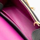 AAA Replica Louis Vuitton LV TWIST ONE HANDLE PM TAURILLON LEATHER BLACK/PINK GHW