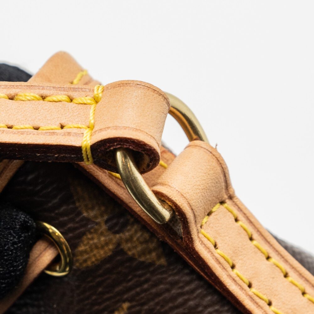 AAA Replica Louis Vuitton LV NANO NOE MONOGRAM CANVAS GHW