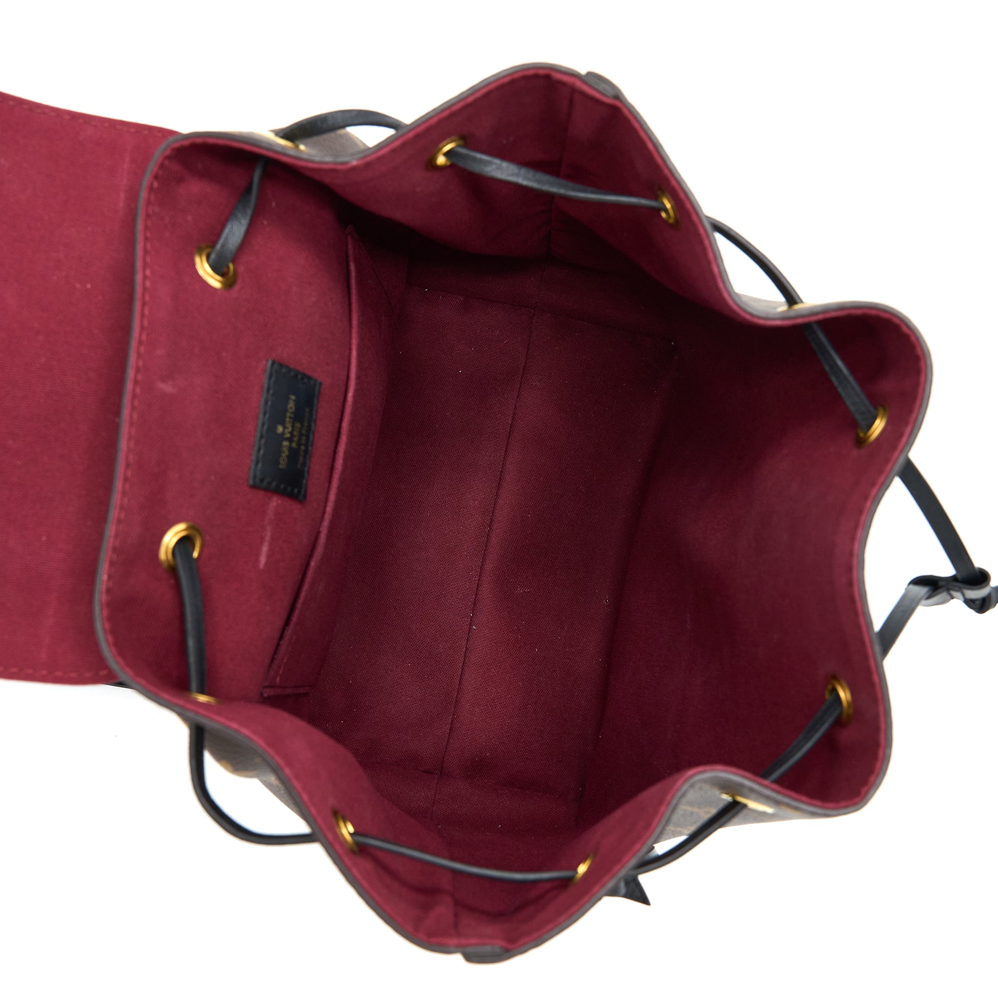 AAA Replica Louis Vuitton LV MONTSOURIS PM BACKPACK MONOGRAM CANVAS/LEATHER GHW (NEW VERSION)