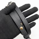 AAA Replica Louis Vuitton LV TWIST ONE HANDLE PM TAURILLON LEATHER BLACK/PINK GHW