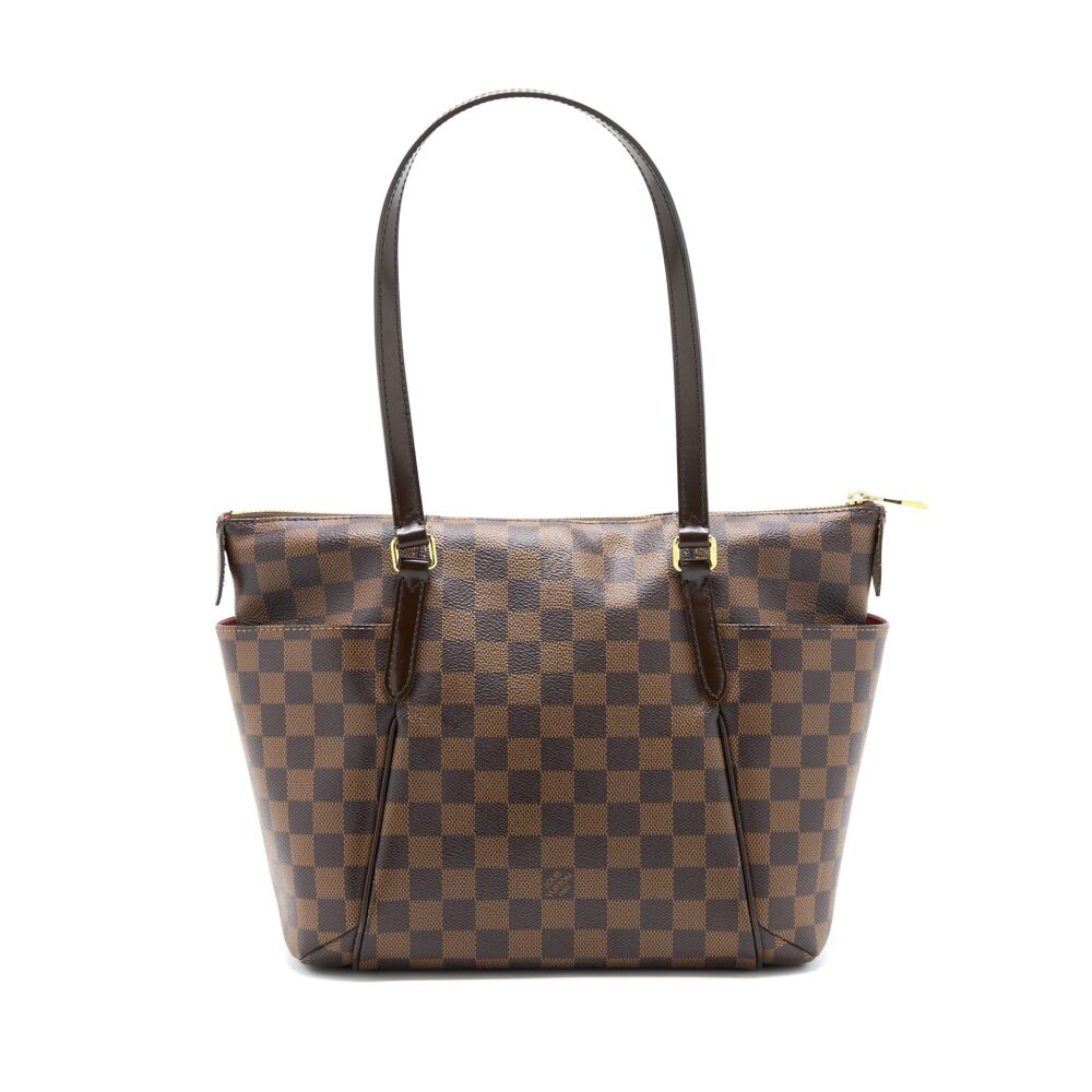 AAA Replica Louis Vuitton LV TOTALLY PM DAMIER EBENE CANVAS GHW