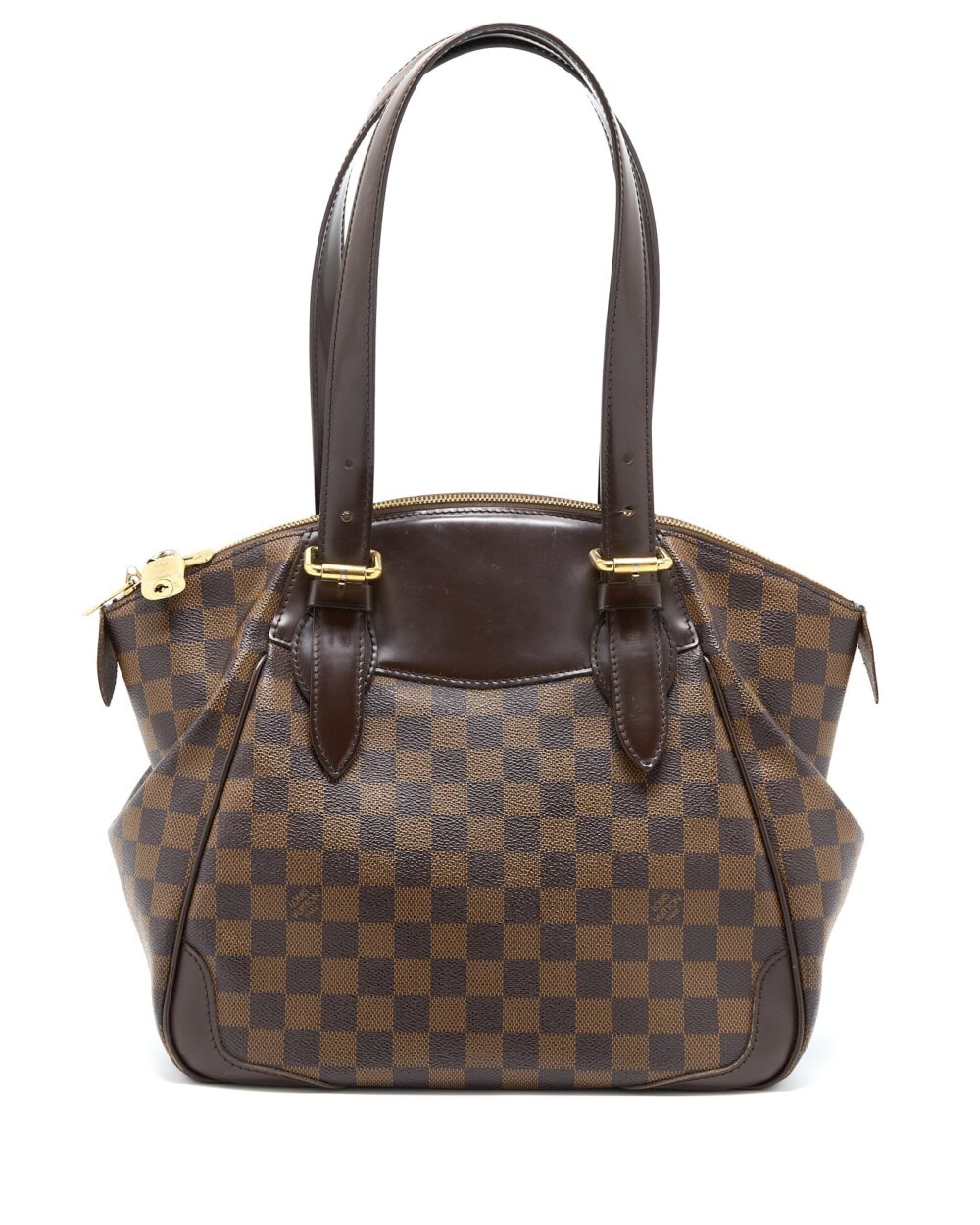 AAA Replica Louis Vuitton LV VERONA MM DAMIER EBENE CANVAS GHW