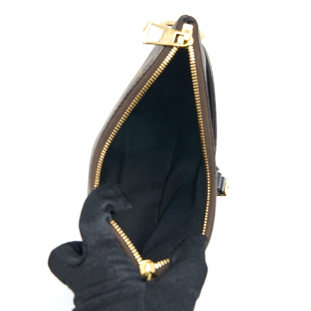 AAA Replica Louis Vuitton LV ODEON PM BAG MONOGRAM CANVAS BLACK GHW