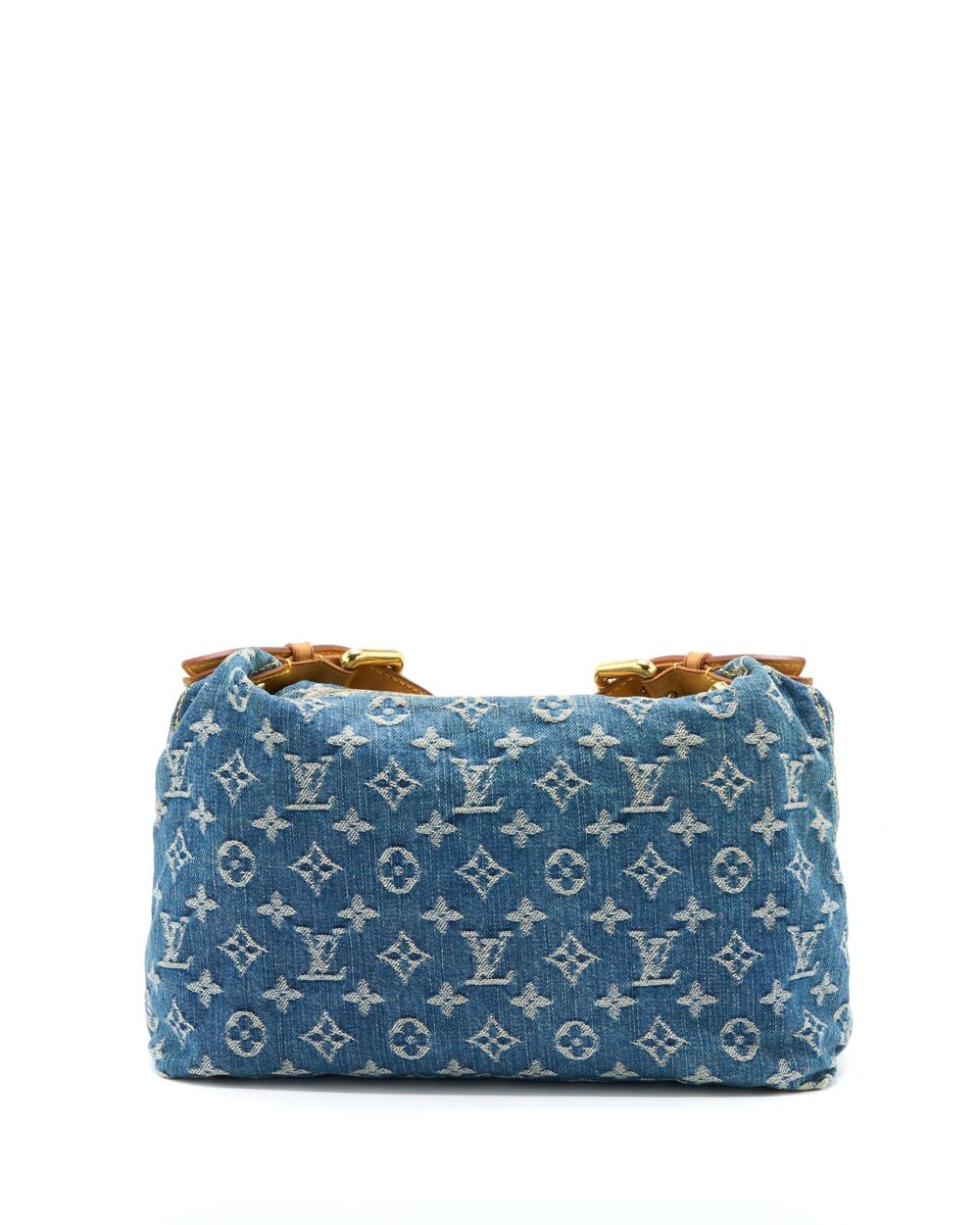 AAA Replica Louis Vuitton LV VINTAGE BAGGY BAG MONOGRAM DENIM GHW
