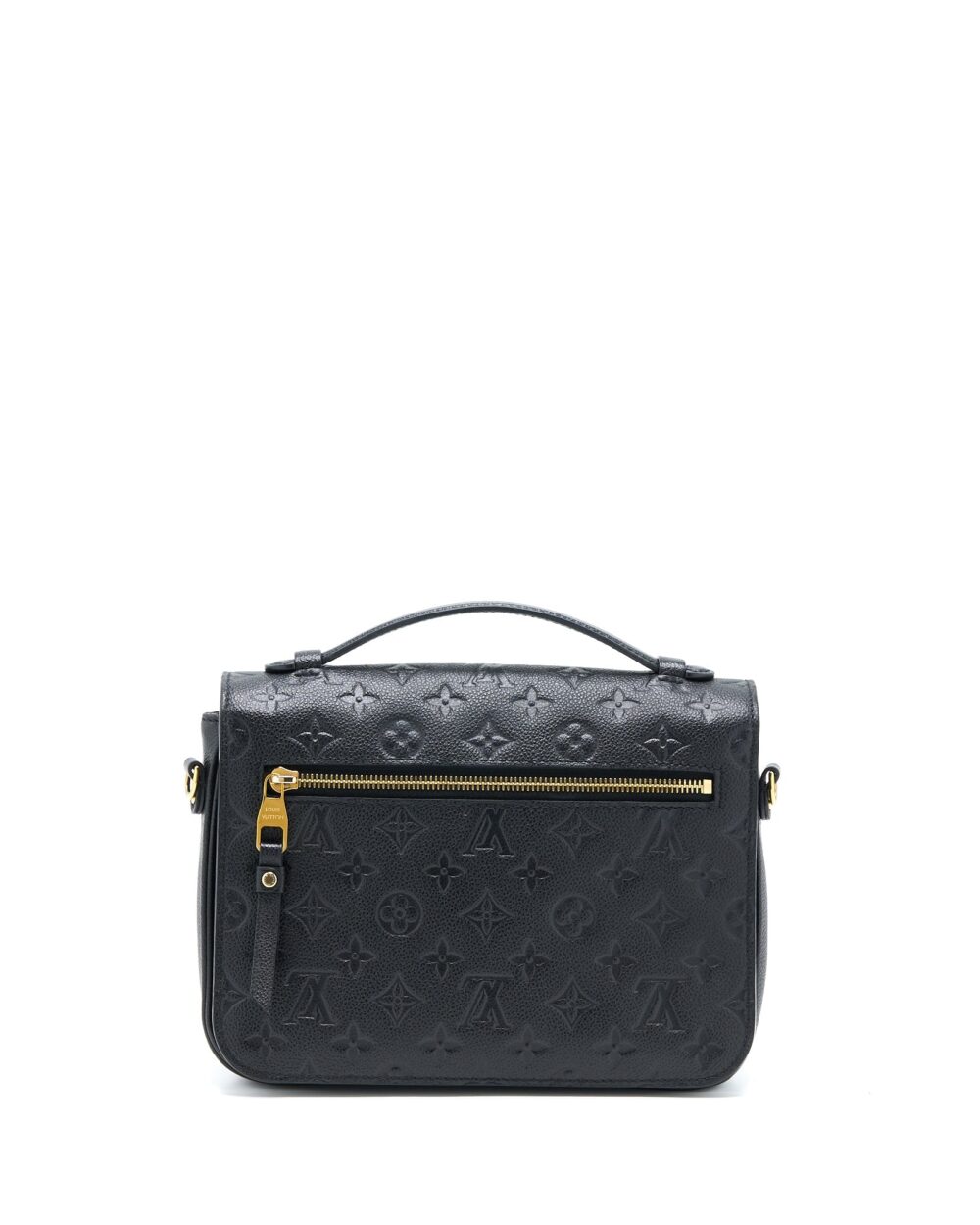 AAA Replica Louis Vuitton LV POCHETTE MÉTIS MONOGRAM EMPREINTE BLACK GHW