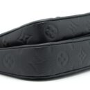 AAA Replica Louis Vuitton LV MULTI POCHETTE MONOGRAM EMPREINTE BLACK GHW