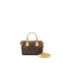 AAA Replica Louis Vuitton LV NANO SPEEDY MONOGRAM CANVAS GHW (NEW VERSION)