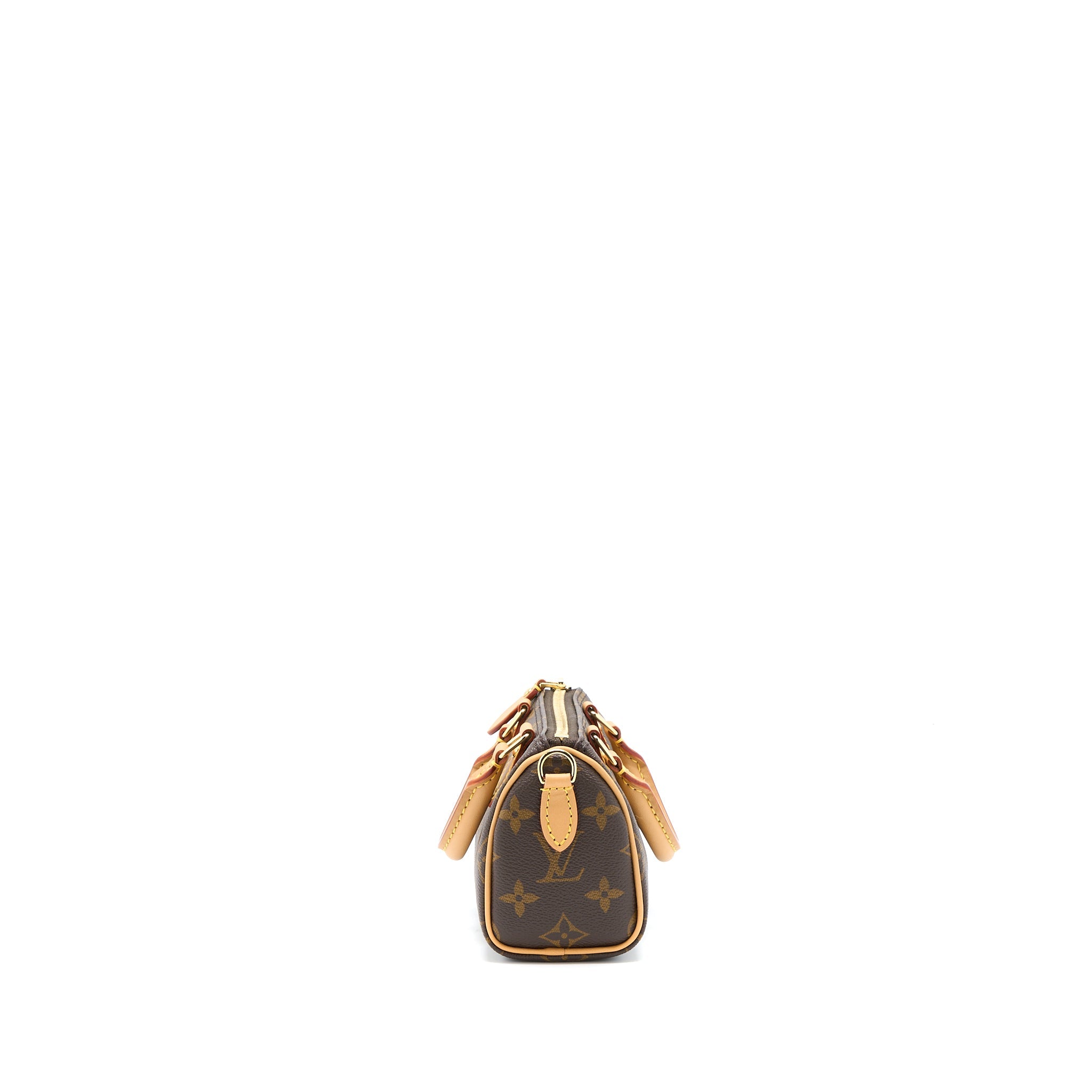 AAA Replica Louis Vuitton LV NANO SPEEDY MONOGRAM CANVAS GHW (NEW VERSION)