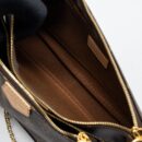 AAA Replica Louis Vuitton LV MULTI POCHETTE MONOGRAM CANVAS KHAKI STRAP GHW