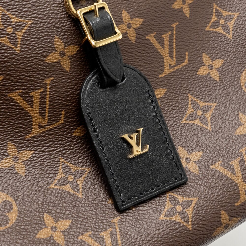 AAA Replica Louis Vuitton LV ODEON PM BAG MONOGRAM CANVAS BLACK GHW