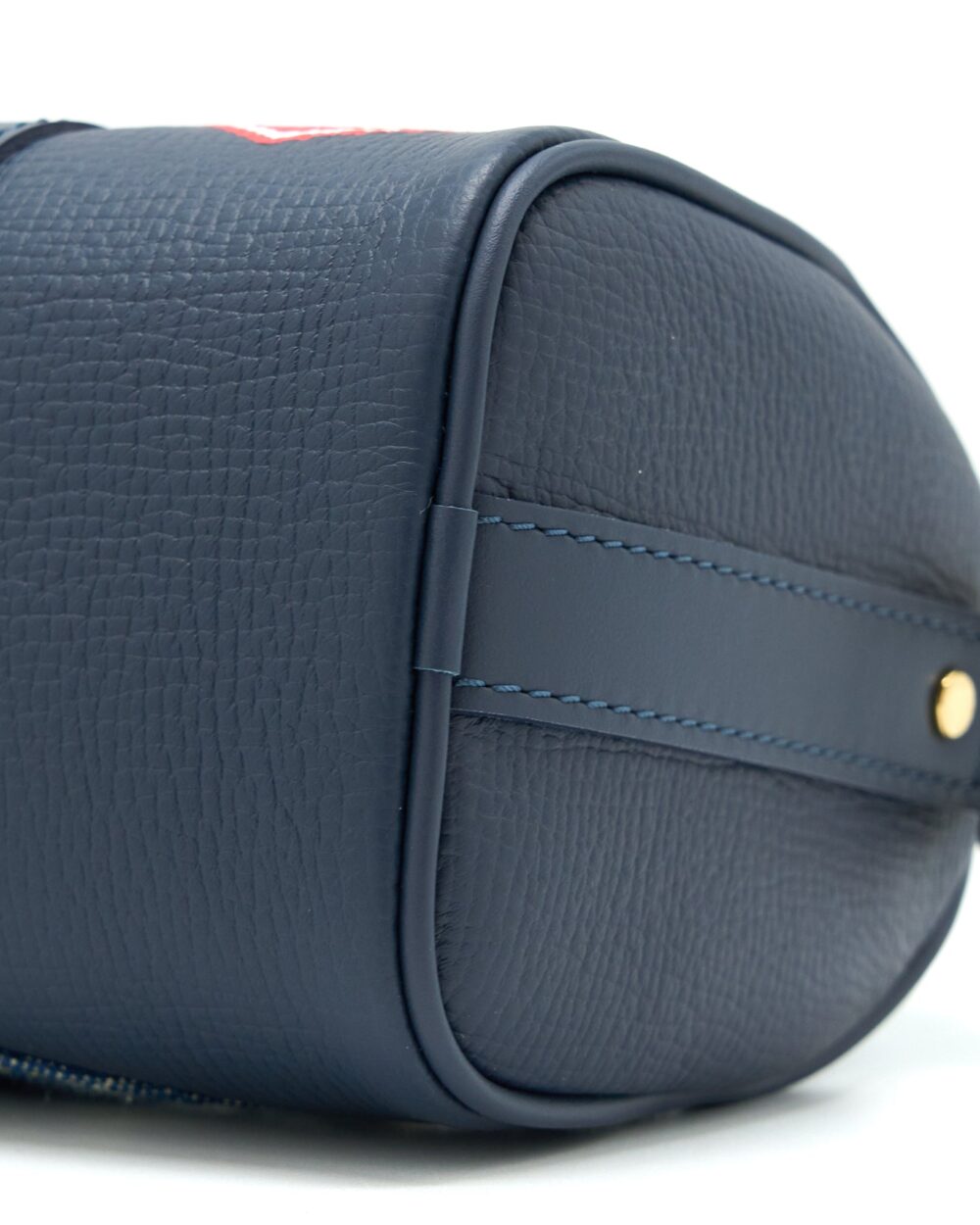 AAA Replica Louis Vuitton LV KEEPALL XS MONOGRAM DENIM/LEATHER BLUE GHW
