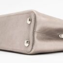 AAA Replica Louis Vuitton LV CAPUCINES BB LEATHER METALLIC SILVER SHW