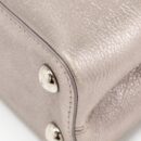 AAA Replica Louis Vuitton LV CAPUCINES BB LEATHER METALLIC SILVER SHW