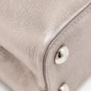 AAA Replica Louis Vuitton LV CAPUCINES BB LEATHER METALLIC SILVER SHW