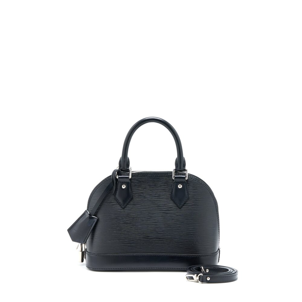 AAA Replica Louis Vuitton LV ALMA BB EPI BLACK SHW