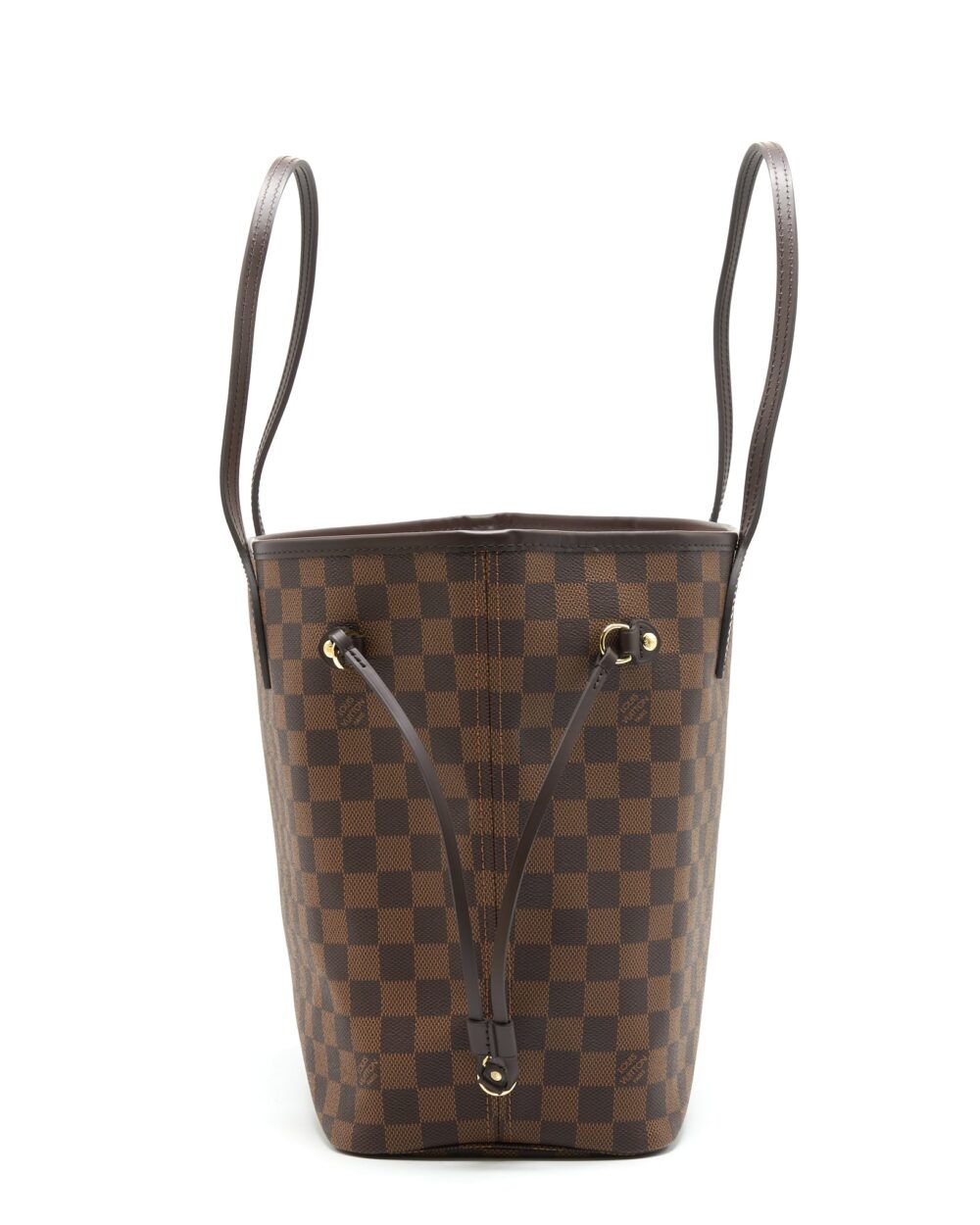 AAA Replica Louis Vuitton LV NEVERFULL MM DAMIER EBENE CANVAS / ROSE BALLERINE