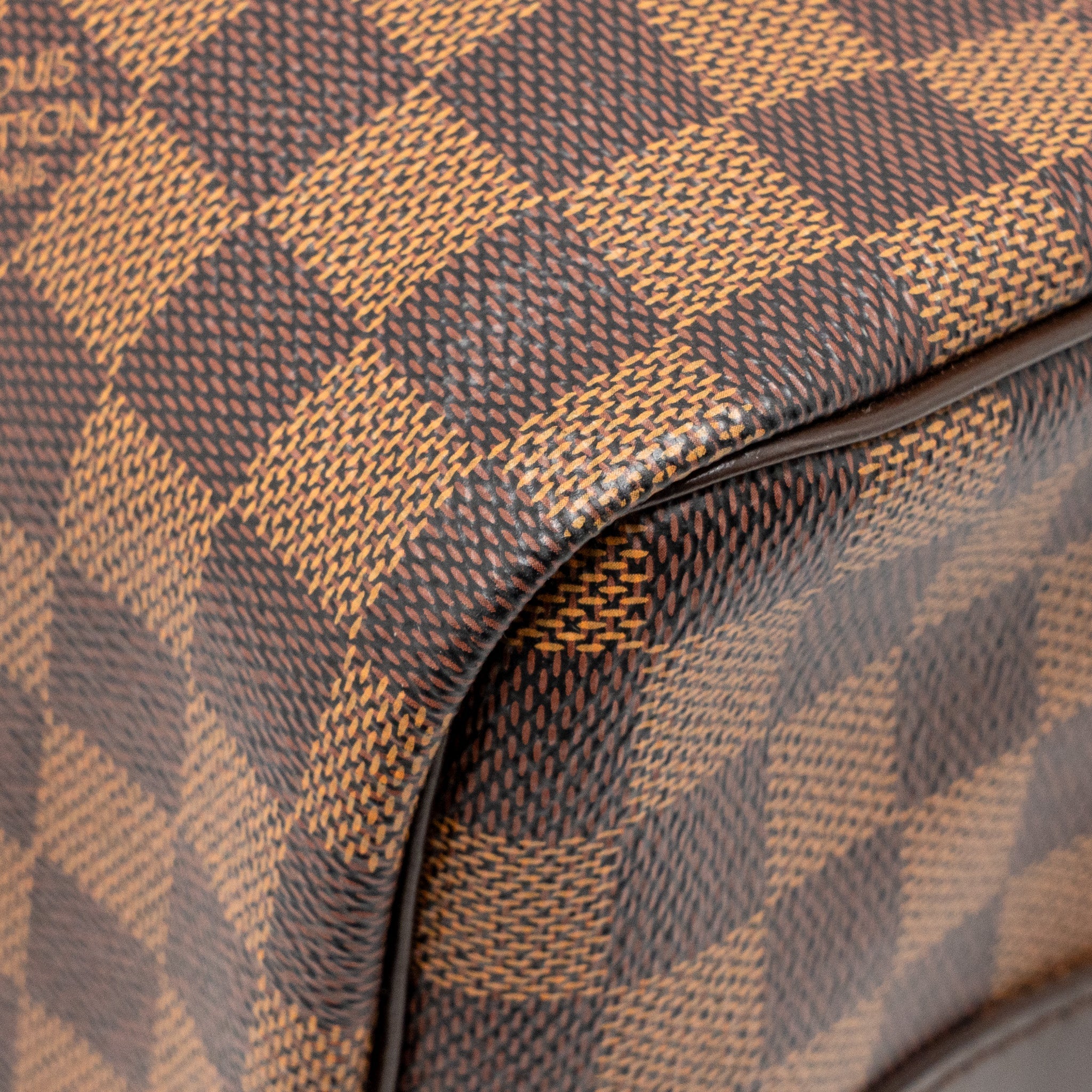 AAA Replica Louis Vuitton LV SPEEDY BANDOULIERE 30 DAMIER EBENE CANVAS GHW