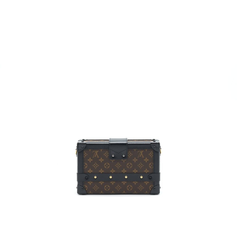 AAA Replica Louis Vuitton LV PETIT MALLE MONOGRAM CANVAS/ BLACK YEAR2016
