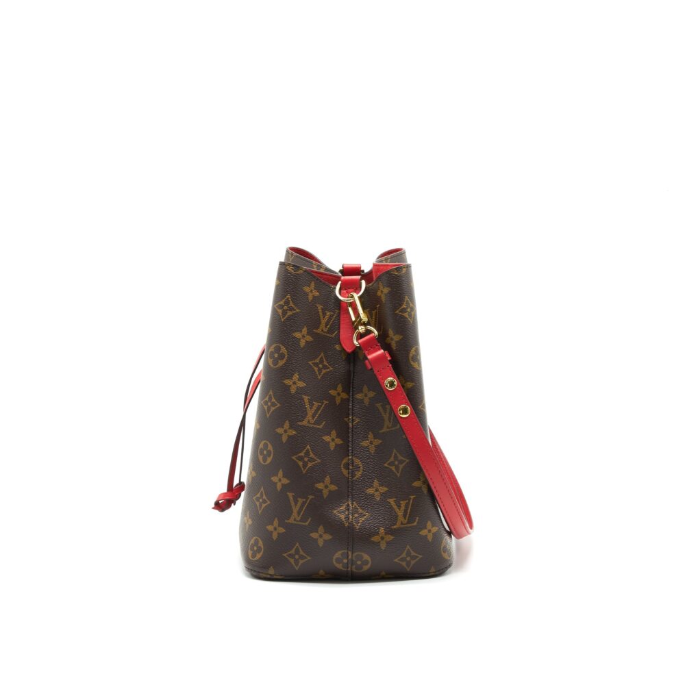 AAA Replica Louis Vuitton LV NEO NOE MONOGRAM CANVAS RED