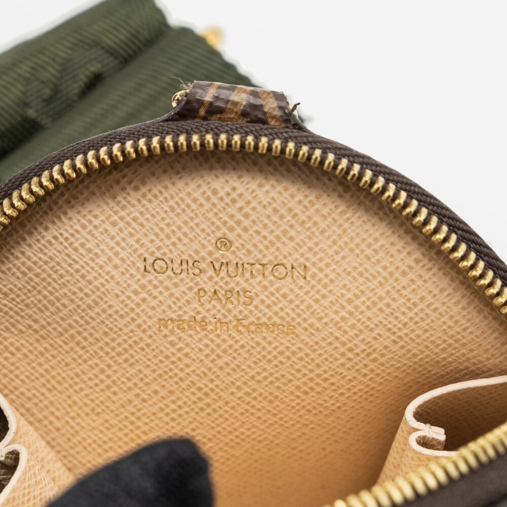 AAA Replica Louis Vuitton LV MULTI POCHETTE MONOGRAM CANVAS KHAKI STRAP GHW