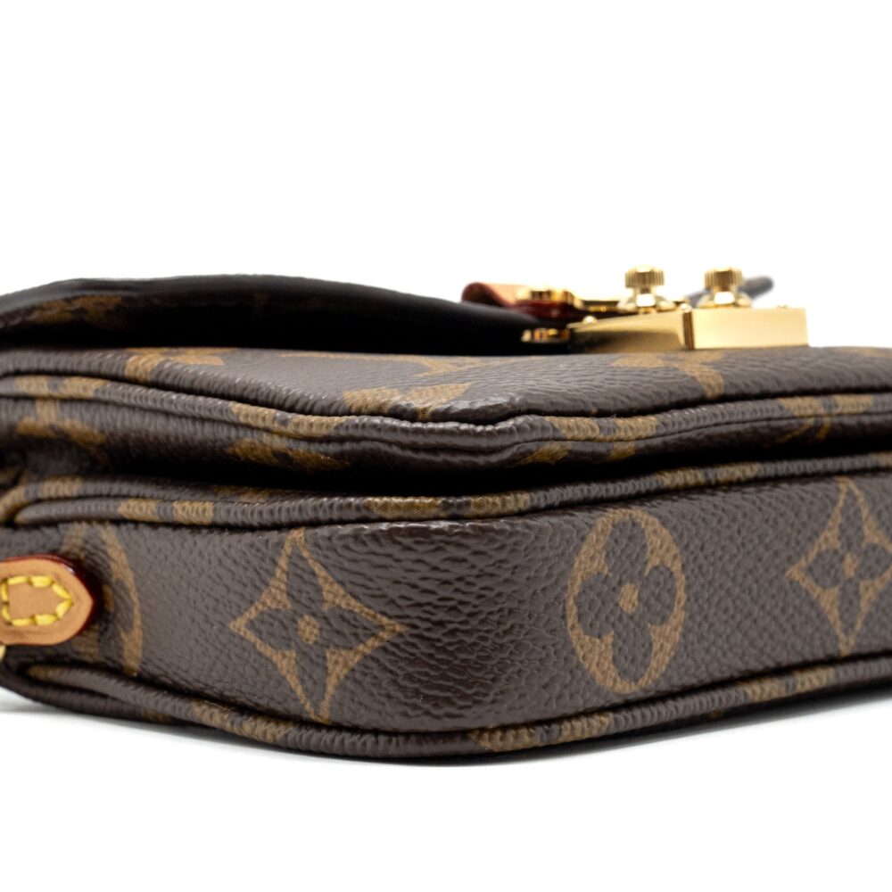AAA Replica Louis Vuitton LV MICRO MÉTIS MONOGRAM CANVAS GHW