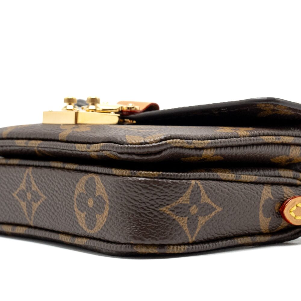 AAA Replica Louis Vuitton LV MICRO MÉTIS MONOGRAM CANVAS GHW