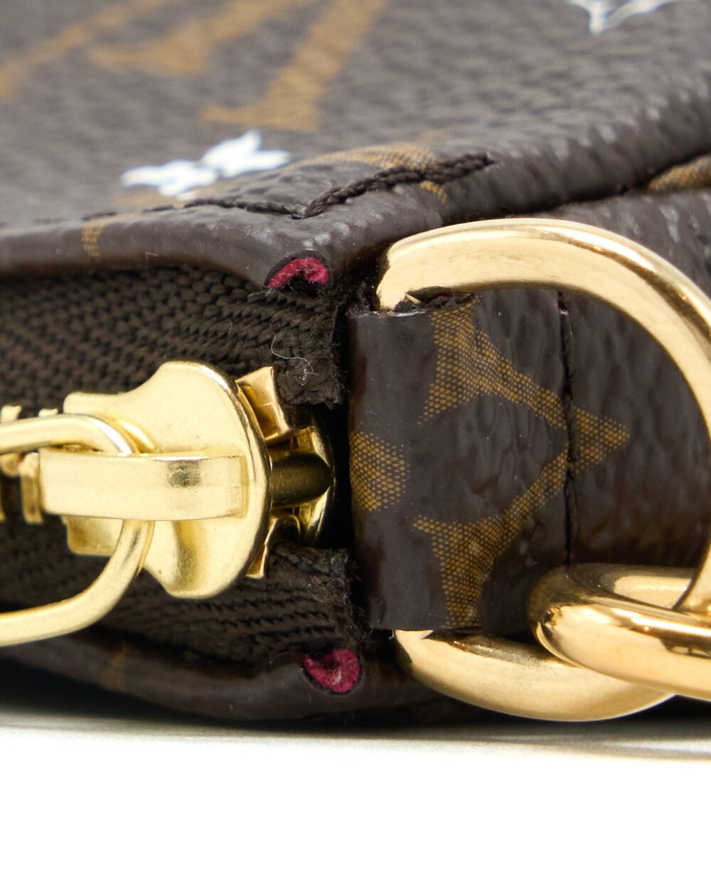 AAA Replica Louis Vuitton LV 2019 LIMITED MINI POCHETTE ACCESSORIES MONOGRAM CANVAS GHW