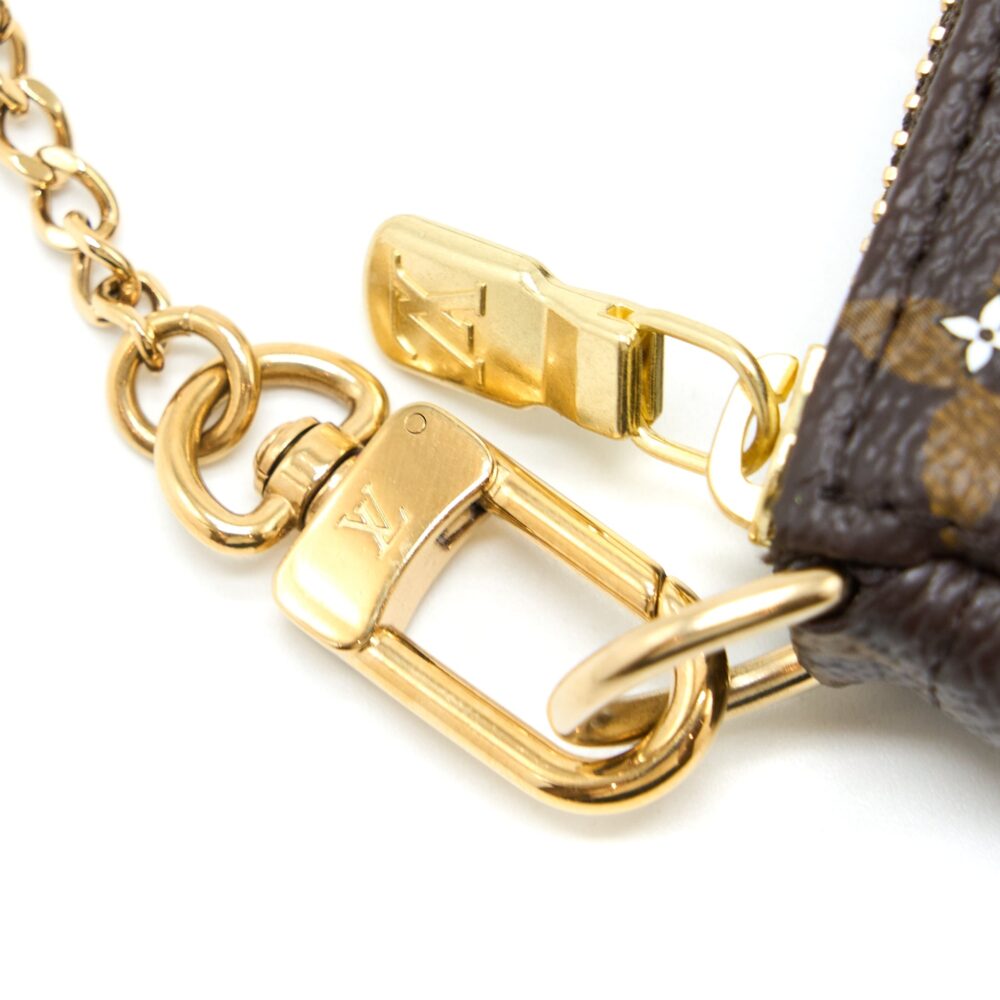 AAA Replica Louis Vuitton LV 2019 LIMITED MINI POCHETTE ACCESSORIES MONOGRAM CANVAS GHW