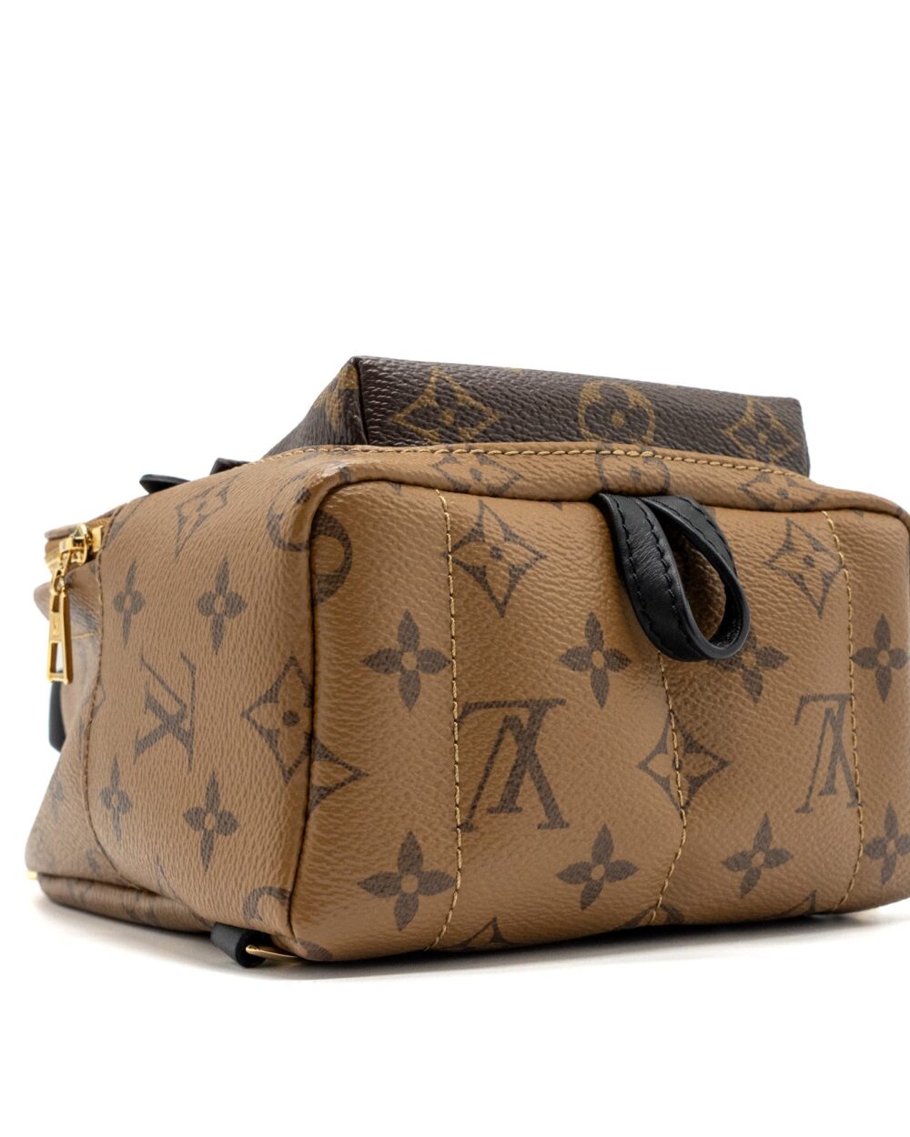 AAA Replica Louis Vuitton LV PALM SPRING MINI BACKPACK REVERSE MONOGRAM CANVAS GHW