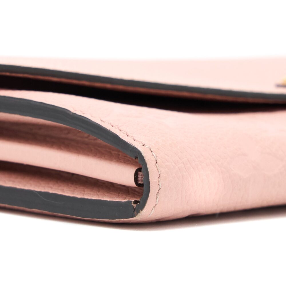 AAA Replica Louis Vuitton LV SARAH WALLET MONOGRAM EMPREINTE LIGHT PINK GHW