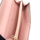 AAA Replica Louis Vuitton LV SARAH WALLET MONOGRAM EMPREINTE LIGHT PINK GHW