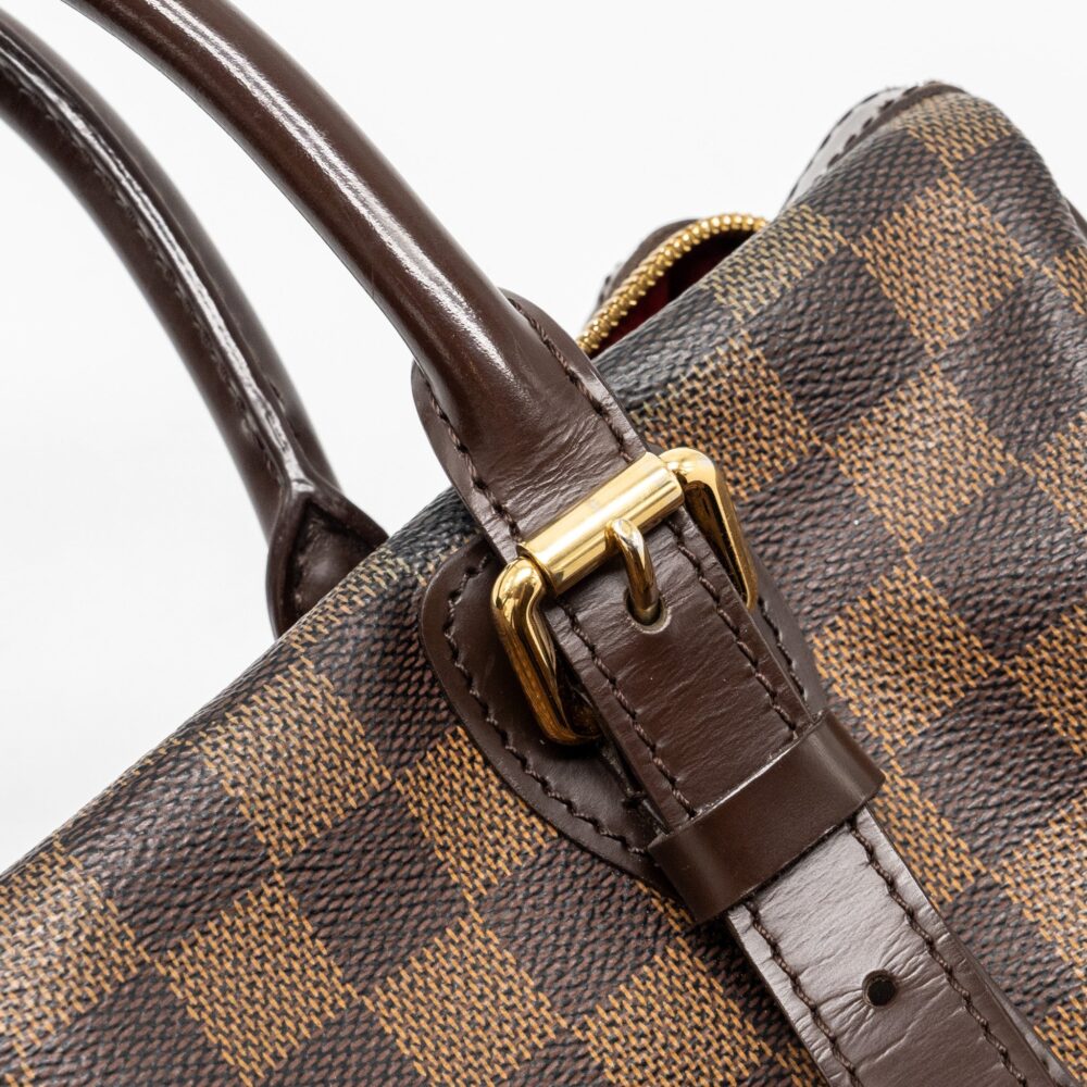 AAA Replica Louis Vuitton LV BERKELEY BAG DAMIER EBENE GHW