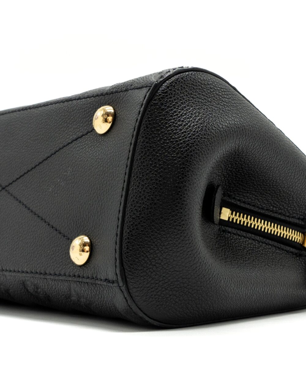 AAA Replica Louis Vuitton LV MONTAIGNE BB MONOGRAM EMPREINTE BLACK GHW