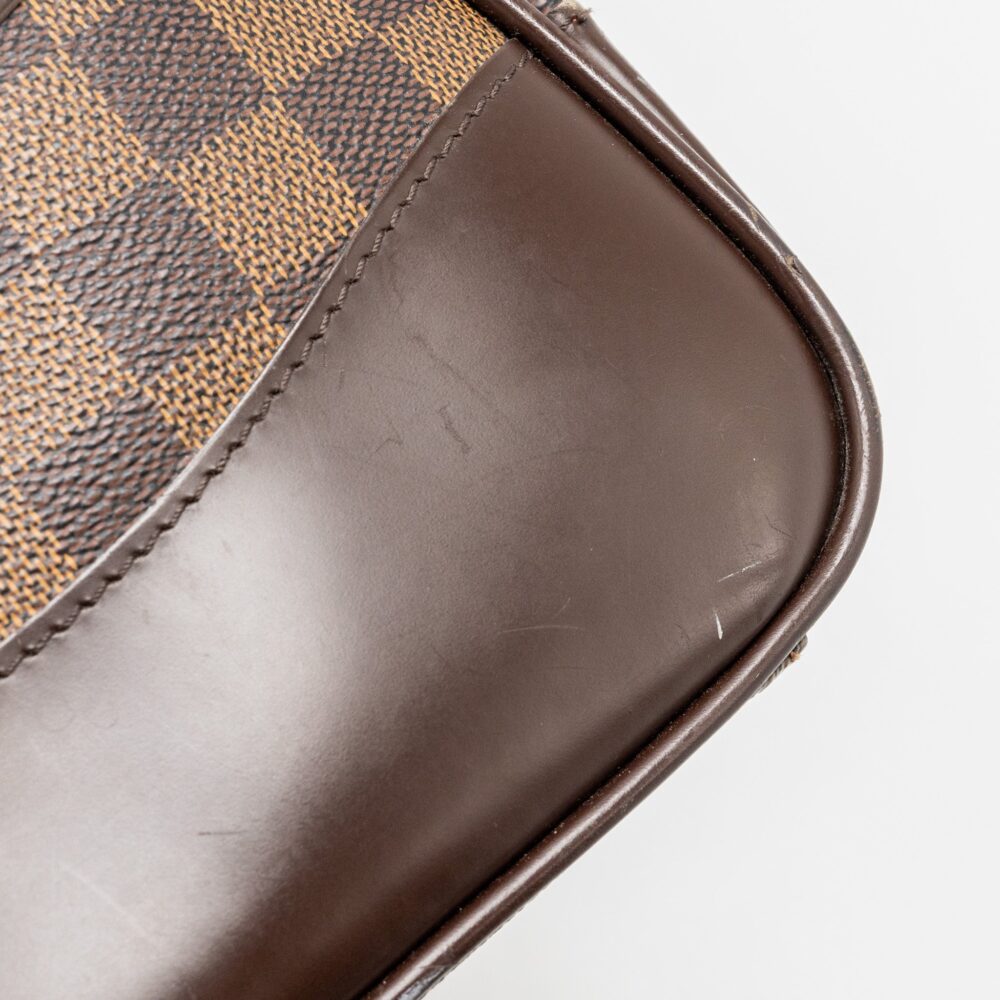 AAA Replica Louis Vuitton LV BERKELEY BAG DAMIER EBENE GHW