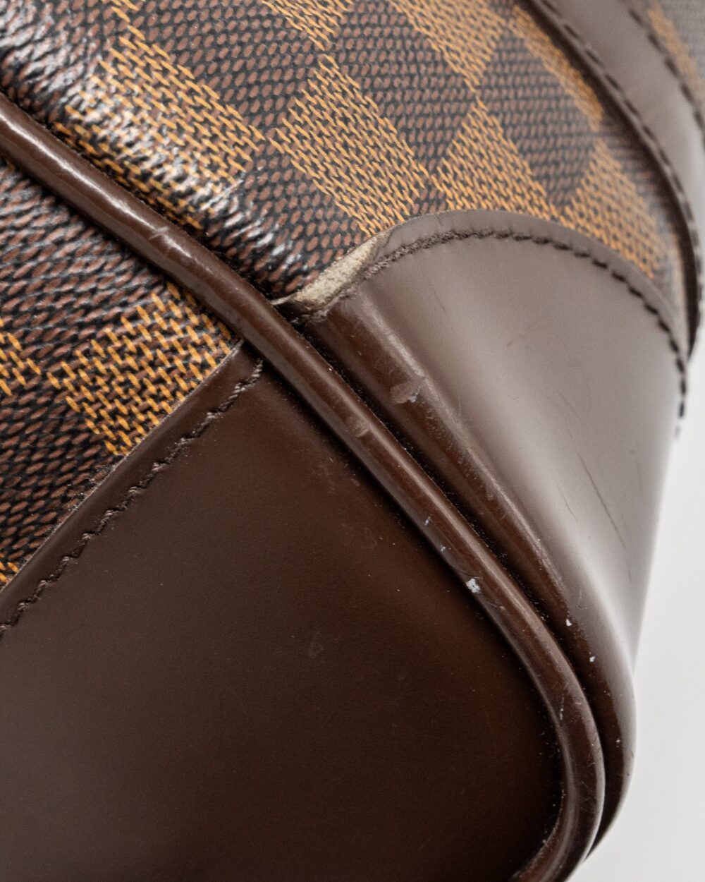 AAA Replica Louis Vuitton LV BERKELEY BAG DAMIER EBENE GHW