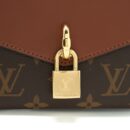 AAA Replica Louis Vuitton LV PADLOCK ON STRAP MONOGRAM CARAMEL GHW