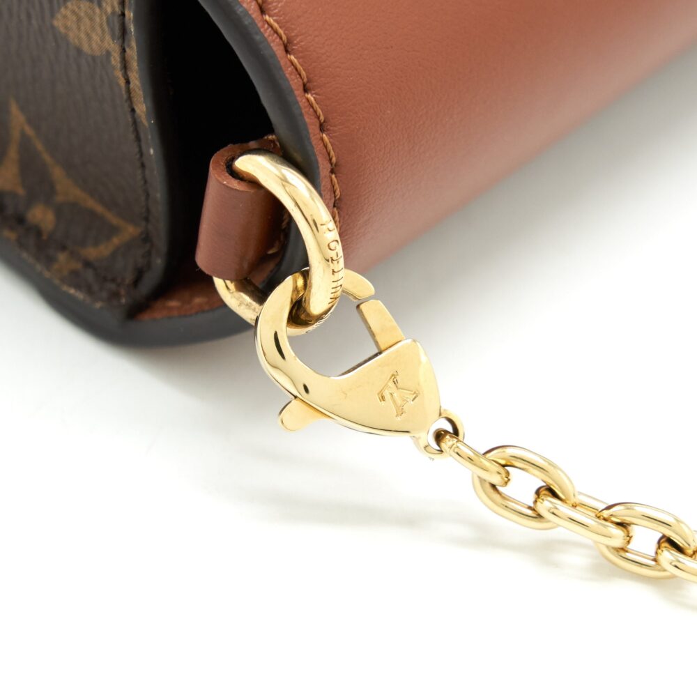 AAA Replica Louis Vuitton LV PADLOCK ON STRAP MONOGRAM CARAMEL GHW