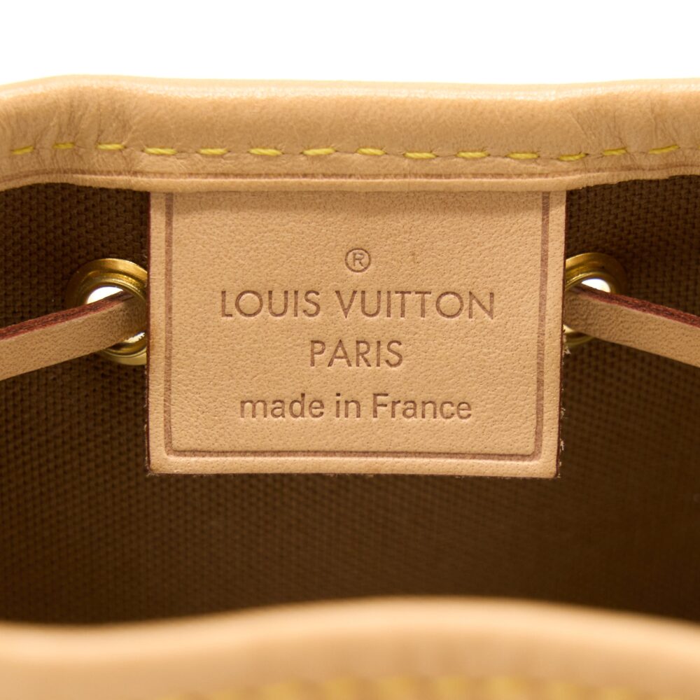 AAA Replica Louis Vuitton LV NANO NOE MONOGRAM CANVAS GHW