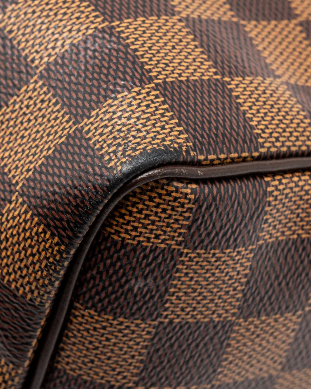 AAA Replica Louis Vuitton LV SPEEDY BANDOULIERE 25 DAMIER EBENE GHW