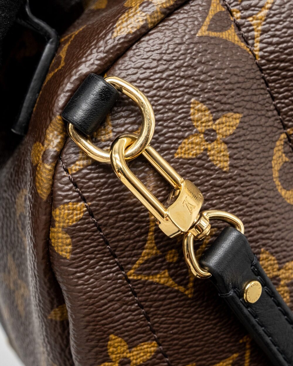 AAA Replica Louis Vuitton LV MINI PALM SPRING BACKPACK MONOGRAM CANVAS GHW