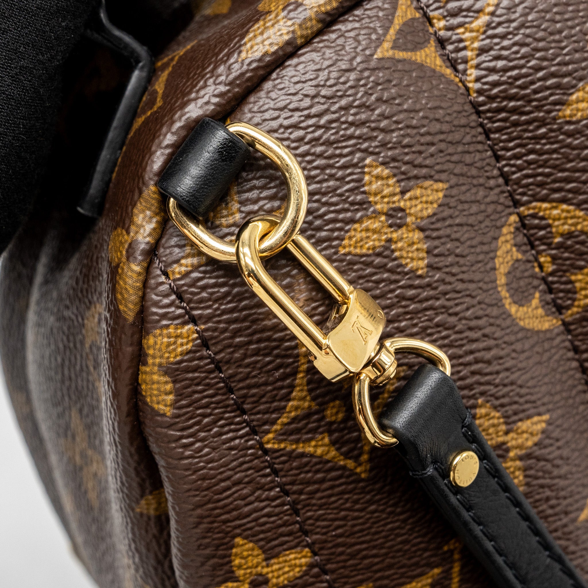AAA Replica Louis Vuitton LV MINI PALM SPRING BACKPACK MONOGRAM CANVAS GHW