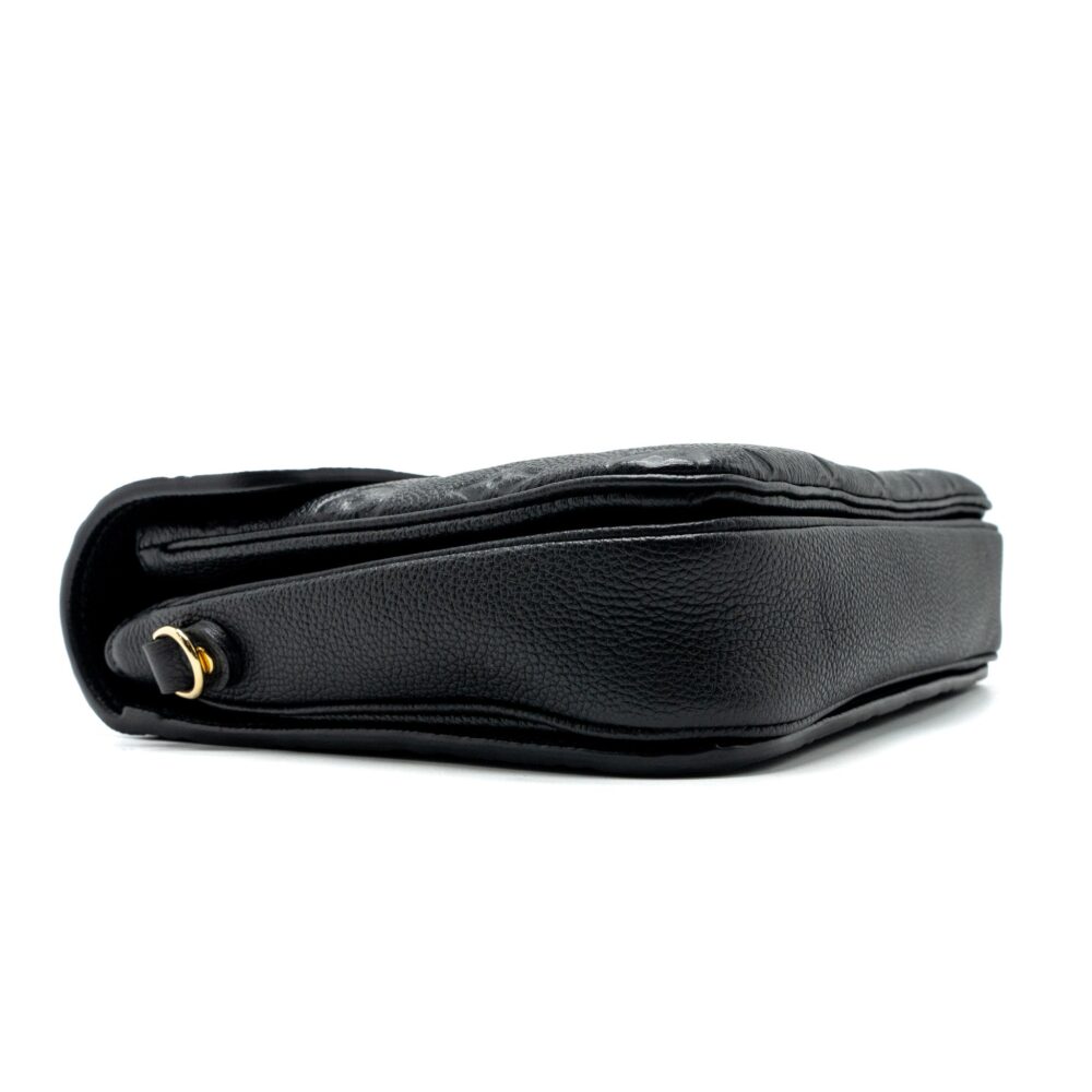AAA Replica Louis Vuitton LV MÉTIS POCHETTE MONOGRAM EMPREINTE BLACK GHW(NEW VERSION)