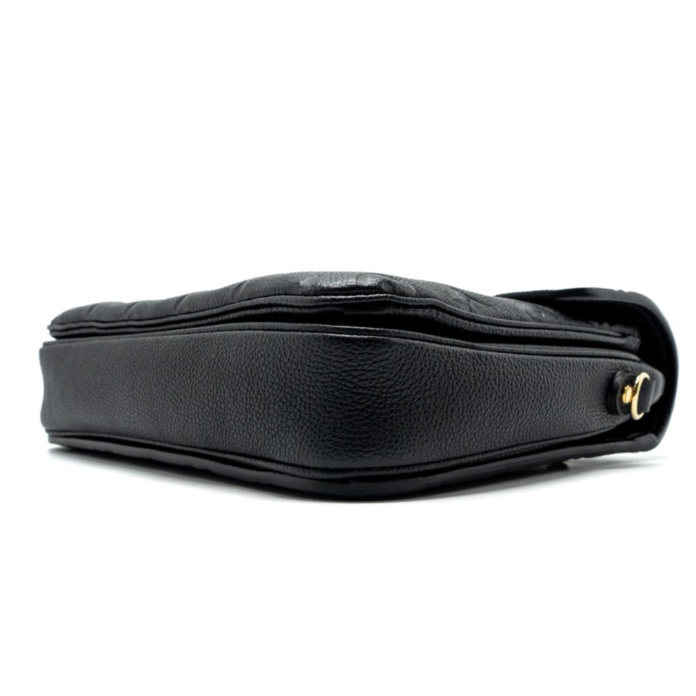 AAA Replica Louis Vuitton LV MÉTIS POCHETTE MONOGRAM EMPREINTE BLACK GHW(NEW VERSION)