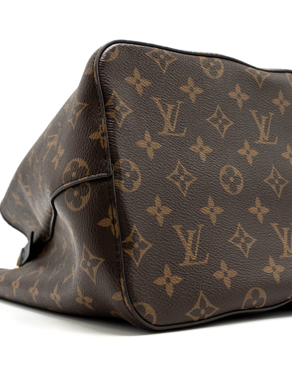 AAA Replica Louis Vuitton LV NEONOE MM MONOGRAM CANVAS BLACK GHW