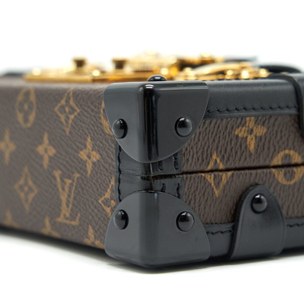 AAA Replica Louis Vuitton LV PETIT MALLE MONOGRAM CANVAS/ BLACK YEAR2016