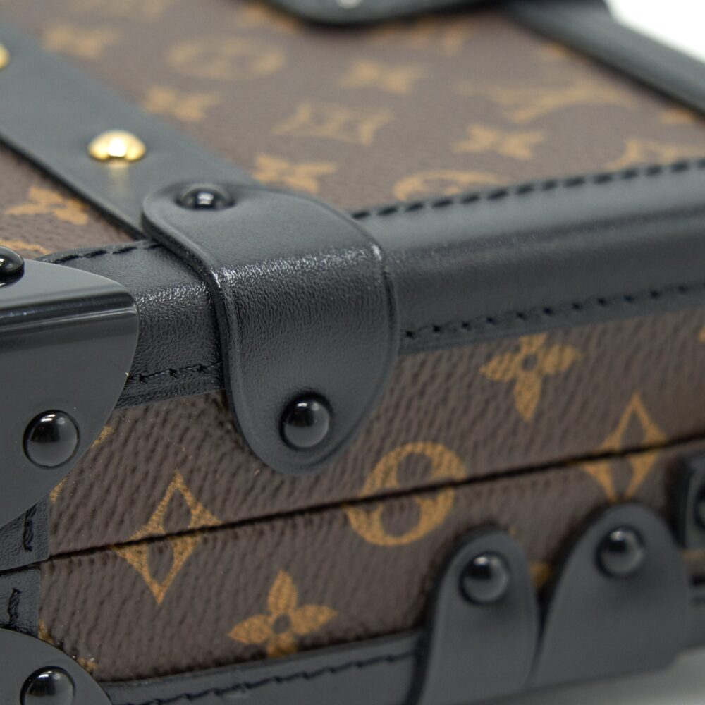 AAA Replica Louis Vuitton LV PETIT MALLE MONOGRAM CANVAS/ BLACK YEAR2016