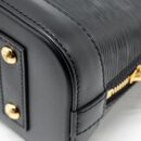 AAA Replica Louis Vuitton LV ALMA BB BLOOMING FLOWERS LIMITED EDITION EPI BLACK/MULTICOLOUR GHW