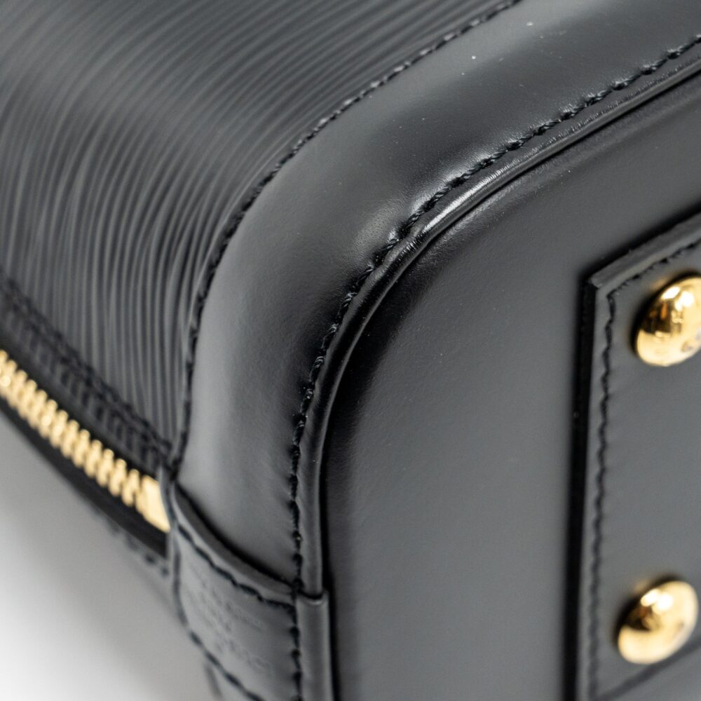 AAA Replica Louis Vuitton LV ALMA BB BLOOMING FLOWERS LIMITED EDITION EPI BLACK/MULTICOLOUR GHW