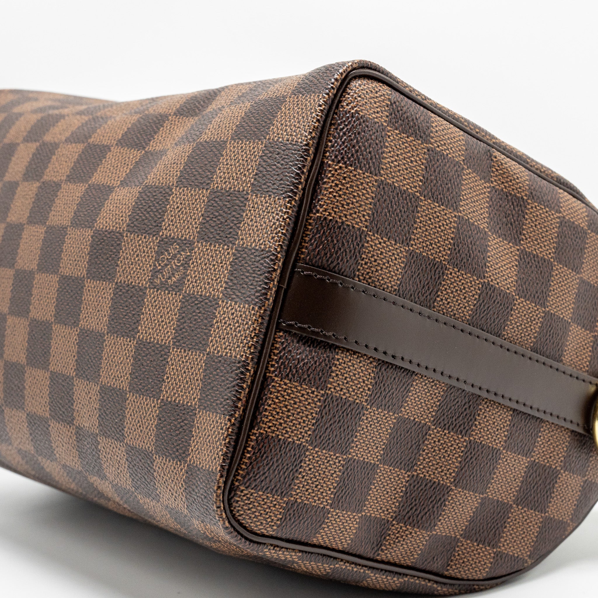 AAA Replica Louis Vuitton LV SPEEDY BANDOULIERE 25 DAMIER EBENE GHW