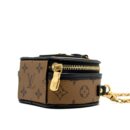 AAA Replica Louis Vuitton LV BOITE CHAPEAU NECKLACE/MINI CHAIN BAG MONOGRAM REVERSE CANVAS GHW
